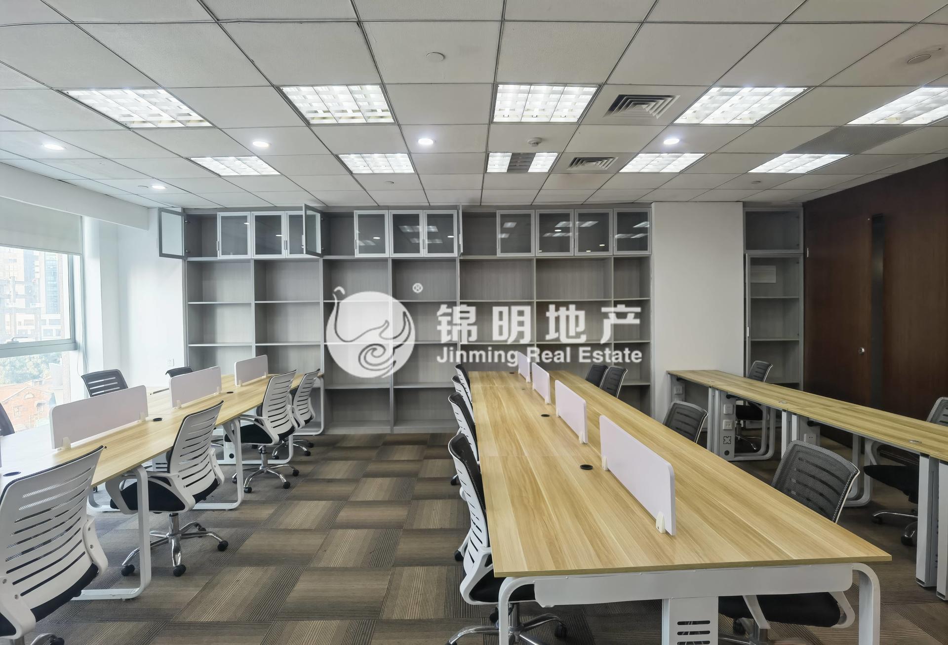 南京西路晶采世纪大厦109平米写字楼出租